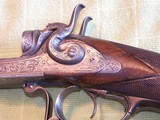 LOUIS ADAMI 12 BEAUTULLY ENGRAVED 12 GAUGE  GERM SXS WITH HAMMERS - 1 of 15
