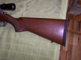 SALE PENDING17 WSM RUGER 77/17 WITH HEAVY BLUED BARREL WEAVER CV24 CLASSIC SCOPERARE - 2 of 10
