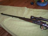 GUSTAVE KERSTEN 9.3X74 DOUBLE RIFLE, ZEISS JENA 4X CLAW MOUNTS - 7 of 15