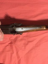 ENGRAVED Antique Belgium SxS Shotgun by”Schepers “ - 3 of 15