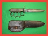 Original US WW1 Trench Fighting Knife - 1 of 12