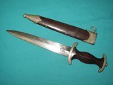 Rare Maker German WW2 SA Dagger Knife - 5 of 13