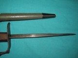 Original US WW1 Trench Knife M1917 with Reproduction Scabbard - 4 of 15