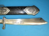 GERMAN WWII RAD DAGGER KNIFE - 6 of 15