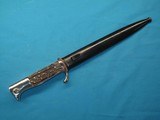 German Engraved Bayonet in Excellent Condition - 13 of 13