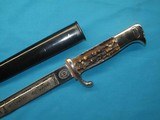 German Engraved Bayonet in Excellent Condition - 2 of 13