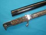 German Engraved Bayonet in Excellent Condition - 7 of 13