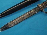 German Engraved Bayonet in Excellent Condition - 3 of 13