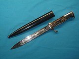 German Engraved Bayonet in Excellent Condition - 4 of 13