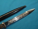 German Engraved Bayonet in Excellent Condition - 9 of 13