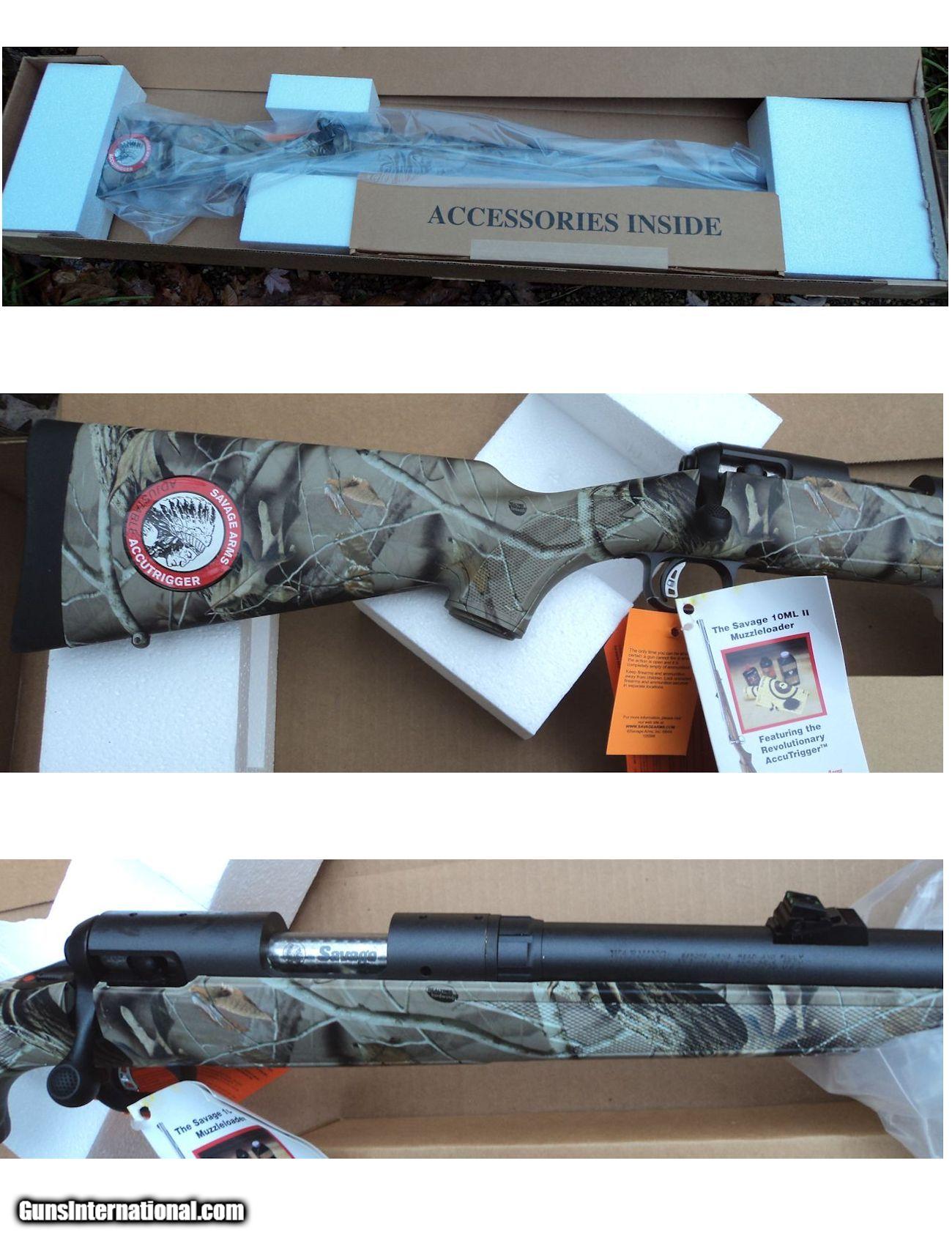 "New in Box" Savage 10MLII Smokeless Powder Muzzleloader