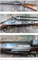 1883 Parker hammer gun 12 gauge - 1 of 15