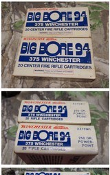 375 Winchester Big Bore 94 250 gr. Power Point ammunition - 1 of 1