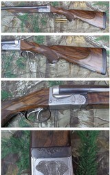 B. Searcy Engraved Double Rifle 450 Nitro Express #2