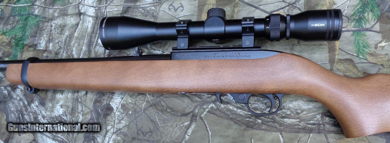 Ruger 10 22 With Viridian Eon 3x9x40 Scope 3357