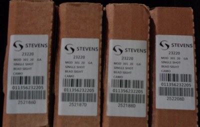 Stevens 301 Turkey XP 20ga with 26