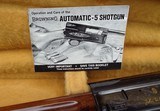 Browning A5 Two Millionth Commemorative shotgun 12ga Auto 5 A-5 2,000,000 - 9 of 15
