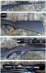 Ruger No.1 in 338 Winchester Magnum with custom stock and Leupold M8 6x scope No 1 #1