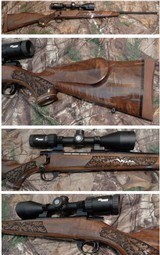 Weatherby Vanguard Lazerguard Deluxe in 257 Wby Mag with Sig/Sauer Whiskey 3, 4x12x50 scope