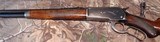 Winchester 1886 Deluxe rifle 33 WCF with 24