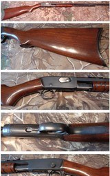 Remington Model 12 pump rifle 22 short, long, long rifle with 24