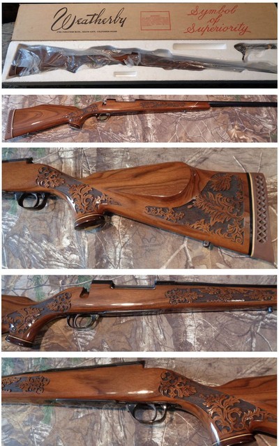 Weatherby Mark V Laxzermark custom shop five panel 460 Wby Mag new in box