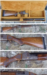 Ithaca 5E Knick Single Barrel Trap 12ga with rarely seen Factory case, made in 1960, 100% case color
SBT