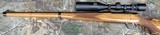 Sako Forester Mannlicher L579 in 243 Winchester with Simmons 2.8x10x44 scope - 2 of 12