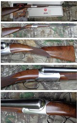 Ruger Gold Label SxS 12ga shotgun with box