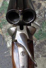 Iver Johnson Hercules Super Trap 12ga SxS shotgun with 32
