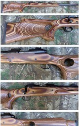 Savage 10ML-II early blue steel smokeless powder muzzleloader with thumbhole laminated stock 50 cal 10 ML 10ML