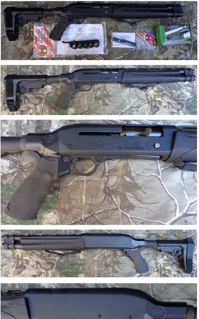 Remington V3 Tac 13 semi-auto 12 gauge with 13