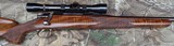 German Mauser in the 338 Win Mag, custom stock, engraved floor plate - 11 of 12