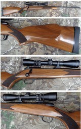 Weatherby Mark V in seldom seen 7mm-08 Rem with Leupold 4x12 scope - 1 of 12