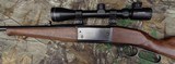 Savage 99A in 243 Winchester with Pinty 3x9x40EG Rangefiner Mil-Dot red/green illuminated reticle - 2 of 15