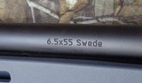 Remington Model 700 Custom rifle in 6.5 x 55mm Swede w/Burris 3x9 Fullfield II scope - Image 6 of 11