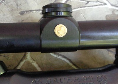 Sauer 90 sporting rifle 25-06 Rem with Leupold VX 3, 3.5x10x40 variable scope - Image 11 of 15