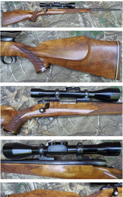 Weatherby Mark V Varmint Master 224 Wby Mag with Weatherby Imperial 6-62 scope - Image 1 of 11