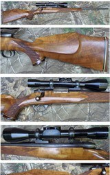 Weatherby Mark V Varmint Master 224 Wby Mag with Weatherby Imperial 6-62 scope - Image 1 of 11