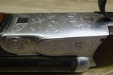Beautiful Engraved Beretta Silver Hawk Side by Side 20ga 26