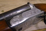 Beautiful Engraved Beretta Silver Hawk Side by Side 20ga 26