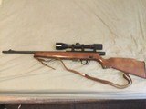 A German 22 magnum rifle Joseph landman preetz 16 inch barrel with muzzle brake - 1 of 3