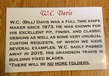 W. C. Davis Custom Knife - 2 of 8