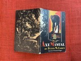 AXE MANUAL OF PETER MCLAREN-1929 - 2 of 9