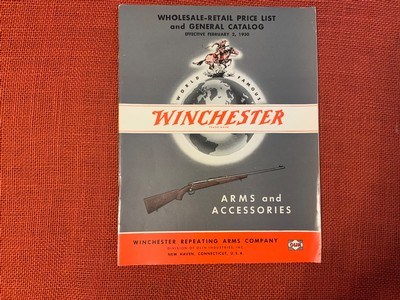 WINCHESTER FIREARMS CATALOG-1950