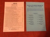 MARLIN 1952 CATALOG - 9 of 12