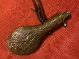 G & J.W.HAWKSLEY SHOTGUN POWDER FLASK - 3 of 11