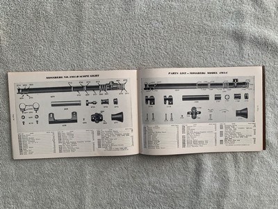 MOSSBERG COMPONENTS PARTS LIST-1964 - Image 7 of 10