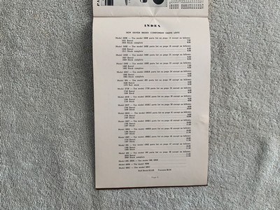 MOSSBERG COMPONENTS PARTS LIST-1964 - Image 4 of 10