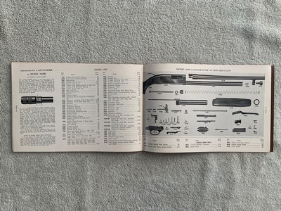 MOSSBERG COMPONENTS PARTS LIST-1964 - Image 6 of 10